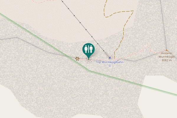Map showing location of Gamssteig 306 Toilet