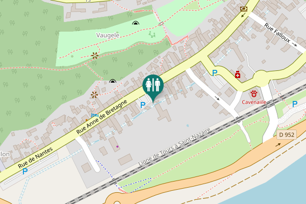 Map showing location of Rue Anne de Bretagne 59 Toilet