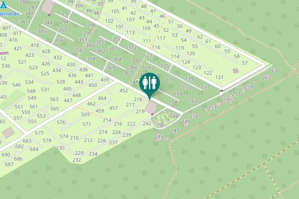 Map showing location of Goolderheideweg 142 Toilet