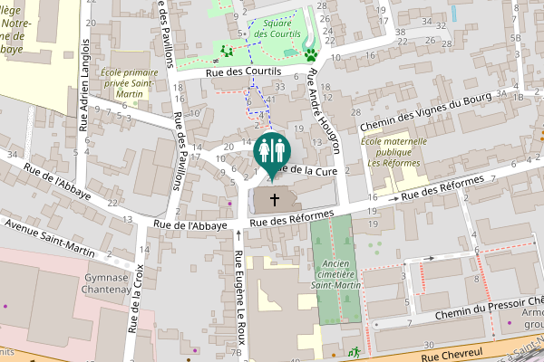 Map showing location of Civelles