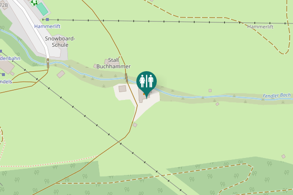 Map showing location of 46 Toilet