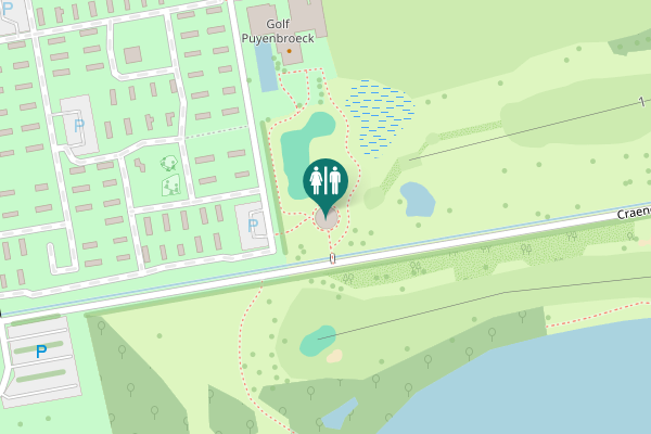 Map showing location of Craenendam 5 Toilet