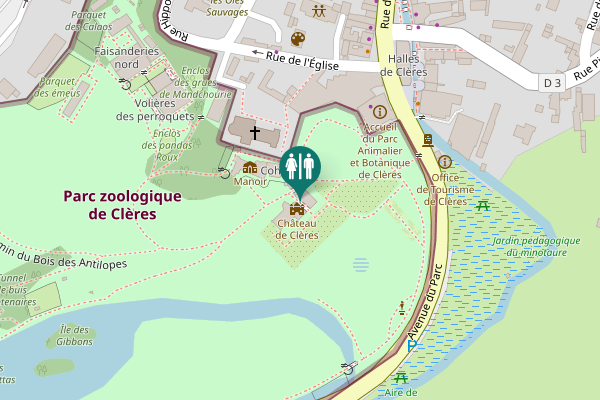 Map showing location of Rue de l'Église 68 Toilet