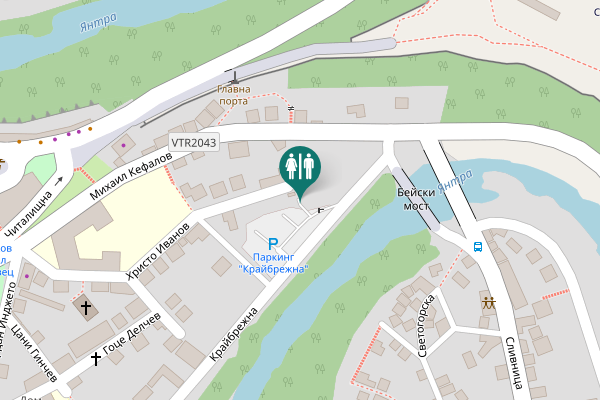 Map showing location of Христо Иванов Toilet