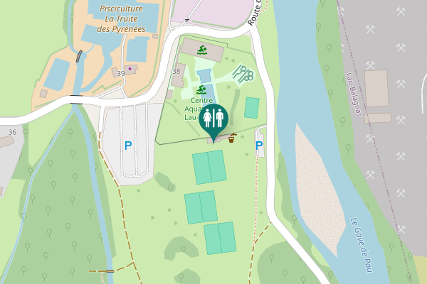 Map showing location of Lau-Balagnas Toilet