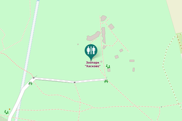 Map showing location of Public Toilet