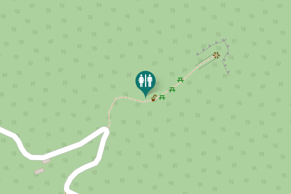 Map showing location of Laki Toilet