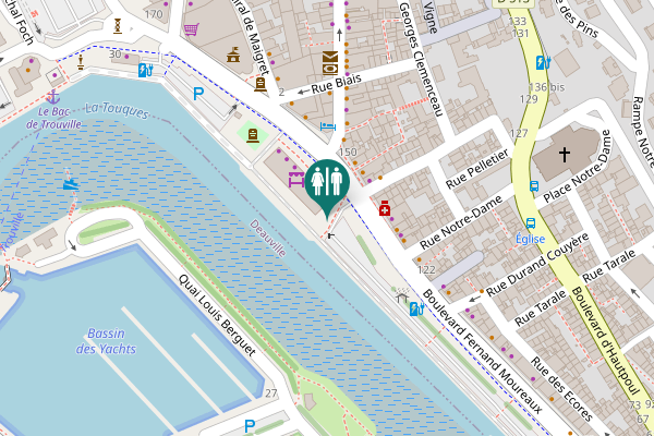 Map showing location of Boulevard Fernand Moureaux 146 Toilet