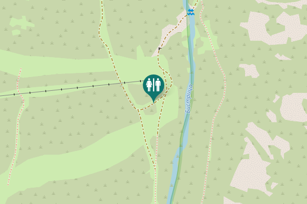 Map showing location of Musala Pathway Toilet
