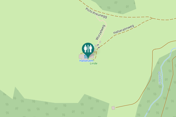 Map showing location of 16 Toilet