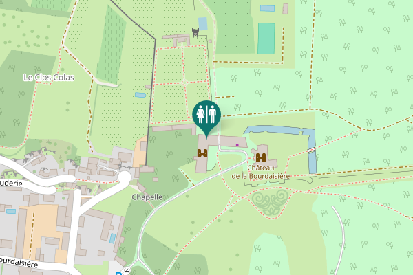 Map showing location of Montlouis-sur-Loire Toilet
