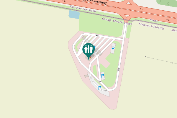 Map showing location of 50 Toilet