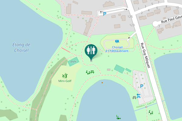 Map showing location of Rue Guy Môquet 123 Toilet