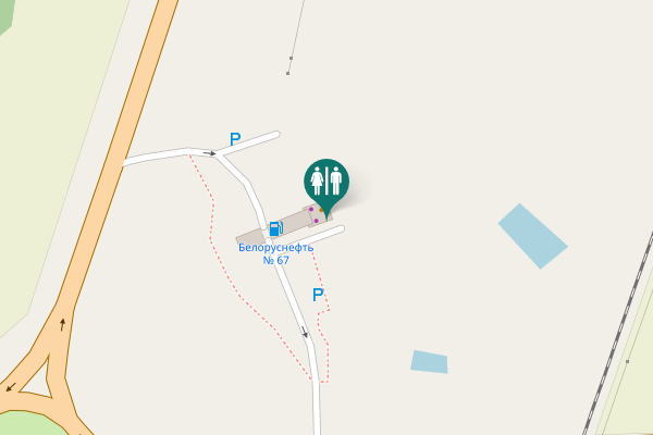 Map showing location of Н6208 2 Toilet