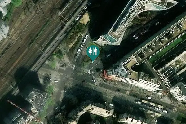 Satellite view of Rue Raymond Losserand 231 Toilet
