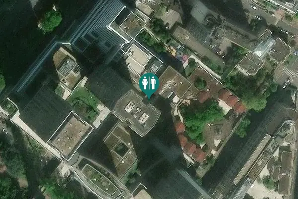 Satellite view of Rampe Finlay Toilet