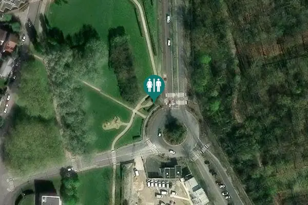 Satellite view of Rond-Point de Bergneustadt Toilet