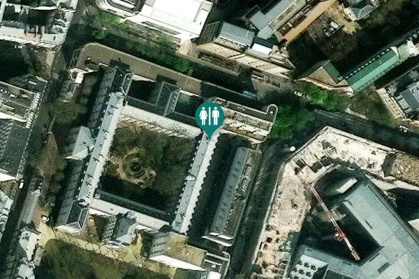 Satellite view of Cour du Nir Toilet