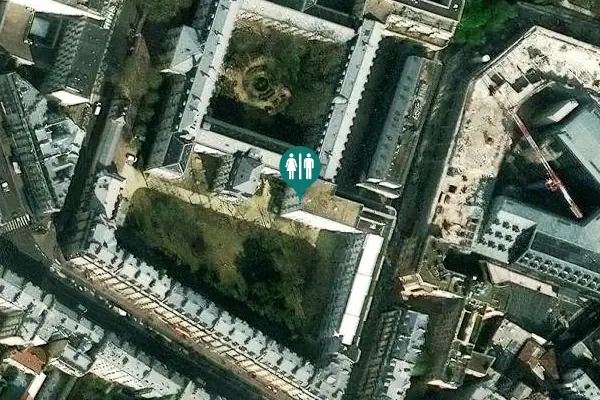 Satellite view of Cour du Nir Toilet