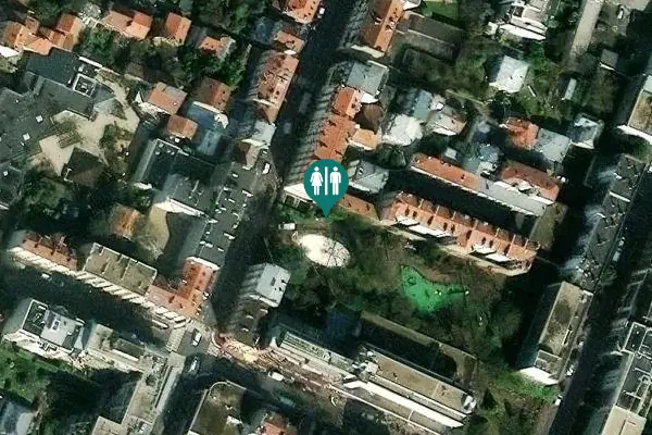 Satellite view of Avenue de la République 75 Toilet