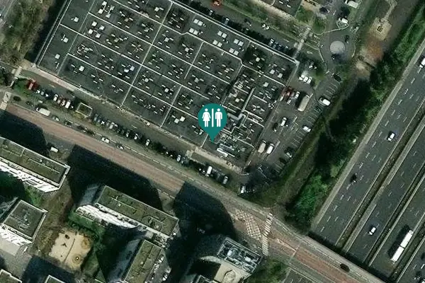 Satellite view of Avenue de la Cerisaie Toilet