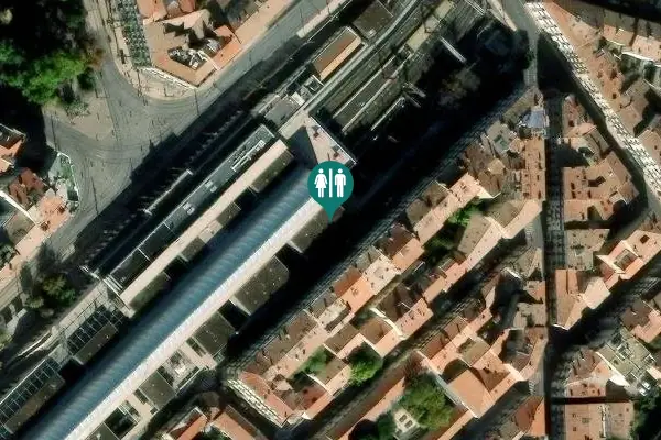 Satellite view of Rue des Deux Ponts 15 Toilet