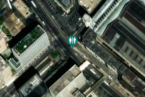 Satellite view of Rue de Bercy Toilet