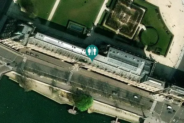 Satellite view of Carousel Garden Toilet