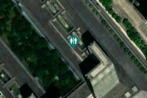 Satellite view of Quai François Mauriac 35 Toilet