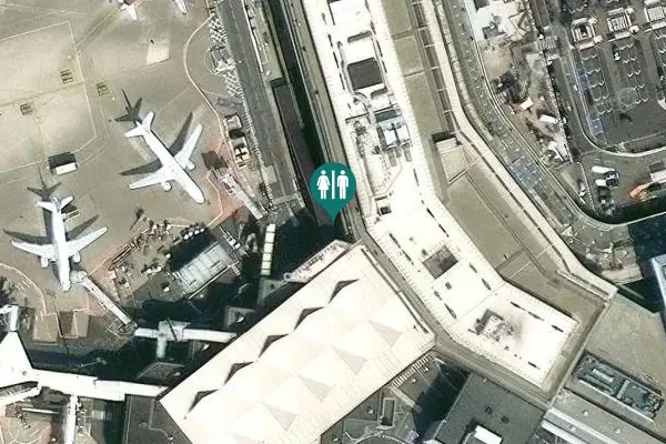 Satellite view of Rue de Genève Toilet