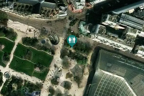 Satellite view of Allée Saint-John Perse Toilet