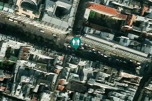 Satellite view of Place Pierre Lazareff Toilet