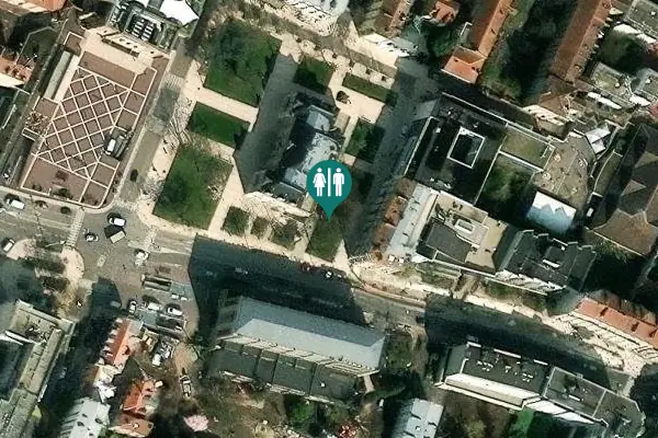 Satellite view of Place de la Mairie Toilet