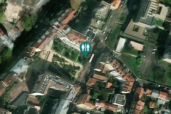 Satellite view of Rue Maurice Arnoux 20 Toilet