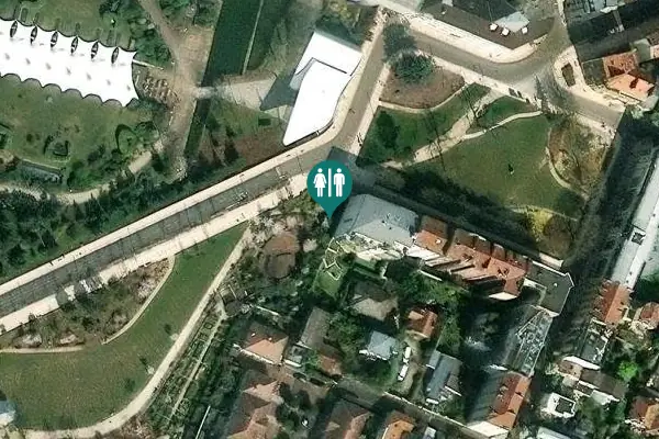 Satellite view of Place des États-Unis 17 Toilet