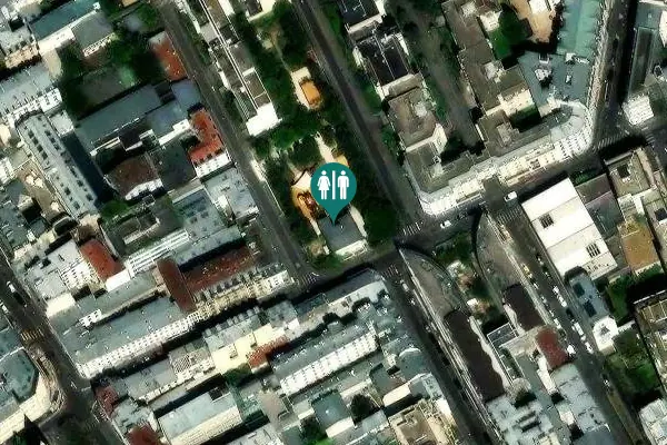 Satellite view of Rue de l'Orillon 19 bis Toilet