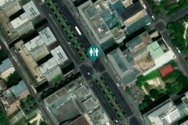 Satellite view of Avenue de France 90 Toilet