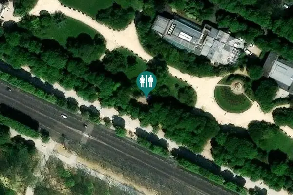 Satellite view of Allée Marcel Proust Toilet