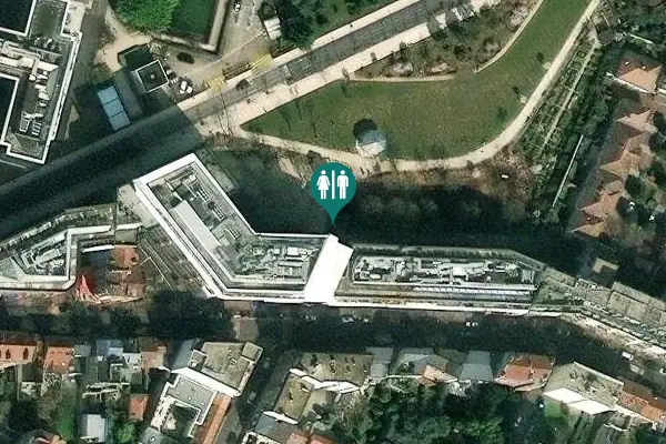 Satellite view of Avenue Verdier 58 Toilet