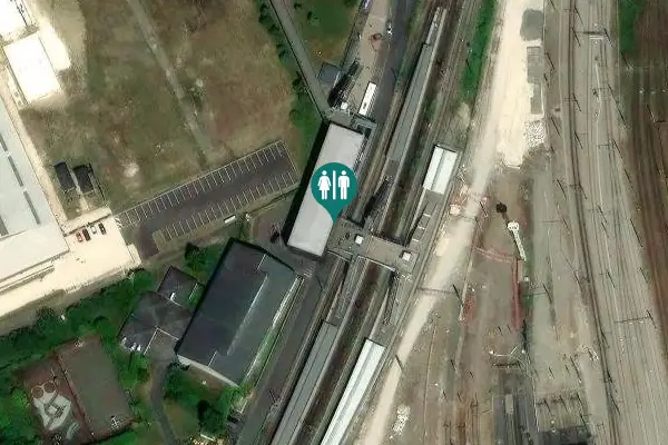 Satellite view of Chemin des Bœufs Toilet