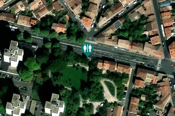 Satellite view of Boulevard Albert 1er Toilet