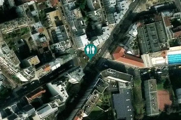 Satellite view of Rue Martin Bernard 6 Toilet