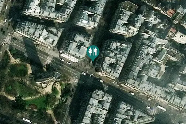 Satellite view of Rue Saint-Martin 16 Toilet