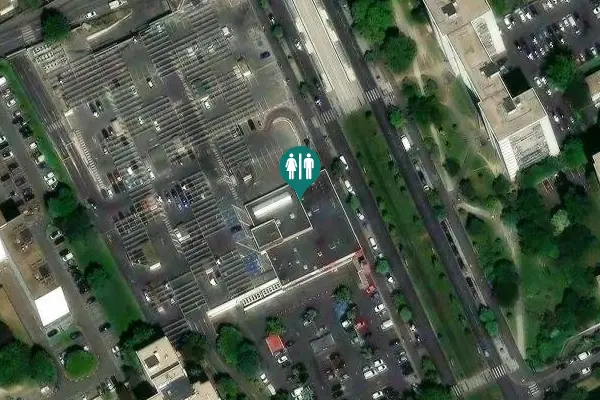 Satellite view of Vitry-sur-Seine Toilet