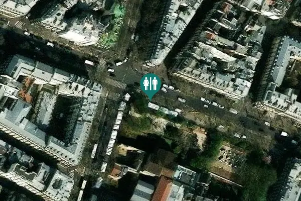 Satellite view of Boulevard Saint-Germain Toilet