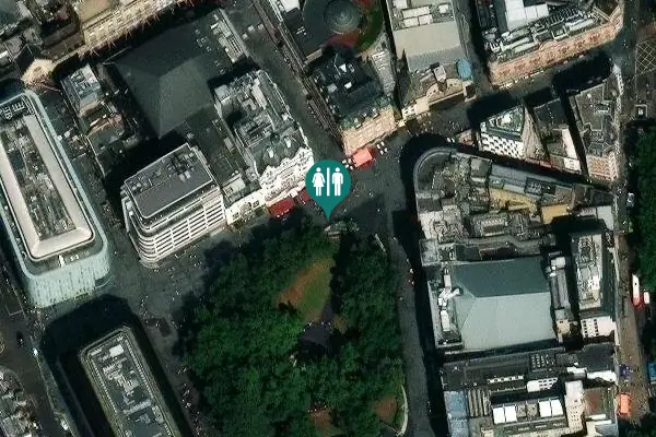 Satellite view of Leicester Square 14 Toilet