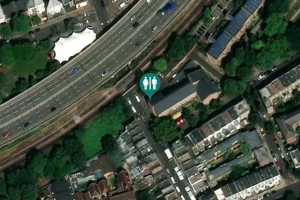Satellite view of Pay toilet accessable