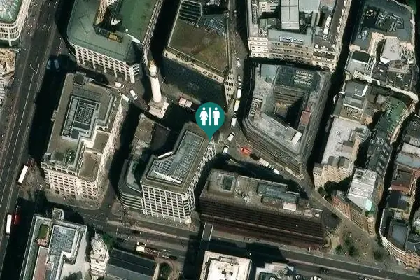 Satellite view of City of London Toilet