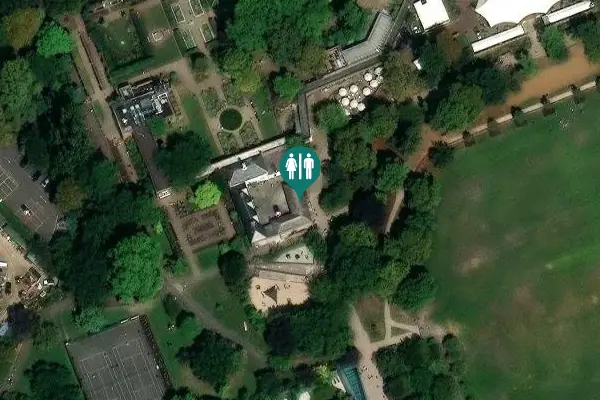 Satellite view of Greater London Toilet