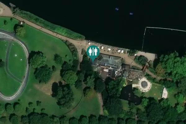 Satellite view of Rotten Row Toilet